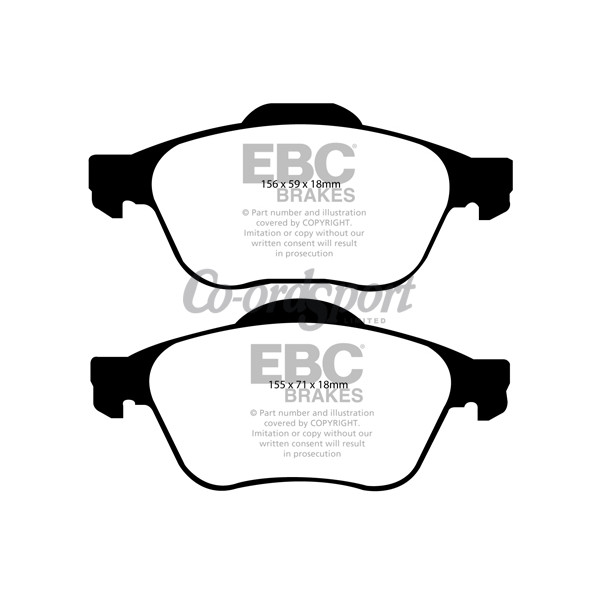 EBC Ultimax OEM Replacement Brake Pads image