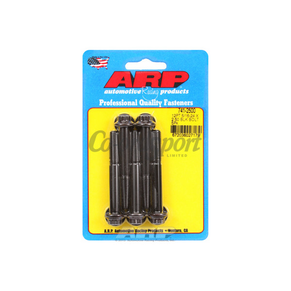 ARP 5/16-24 x 2.500 12pt black oxide bolts image