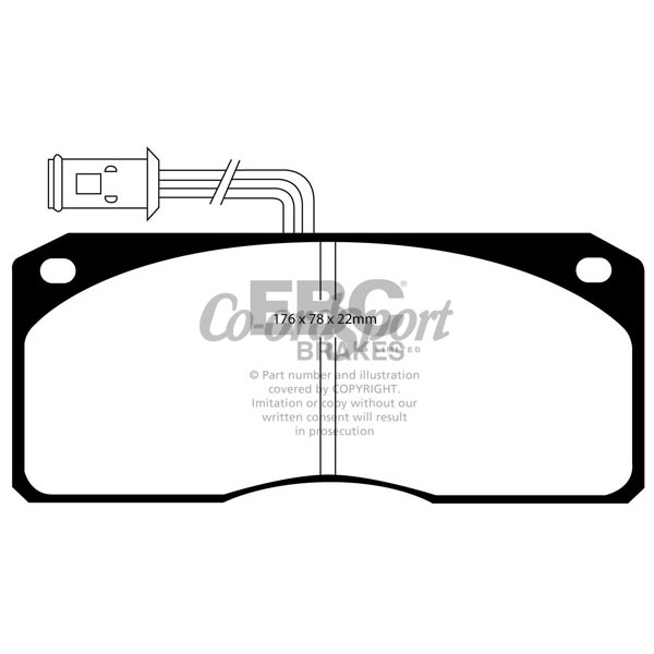 EBC Ultimax OEM Replacement Brake Pads image