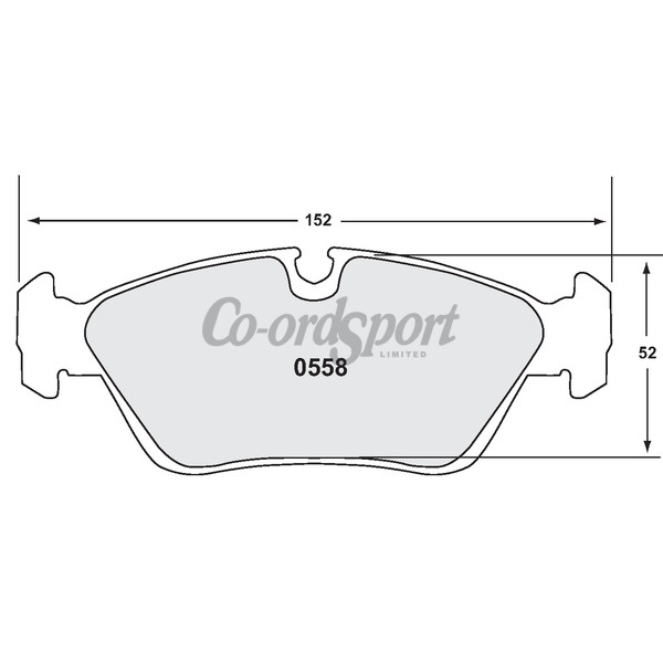 PFC 0558 Race Pad Set - 11 Compound 18 mm image