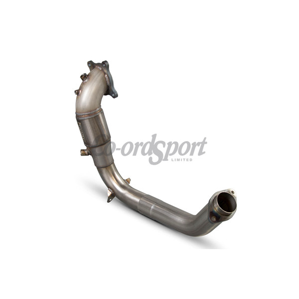Scorpion Downpipe with a high flow sports catalyst for Honda Civi image