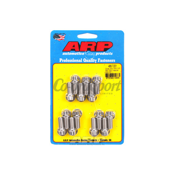 ARP Olds 330-455 3/8 SS 12pt header bolt kit image