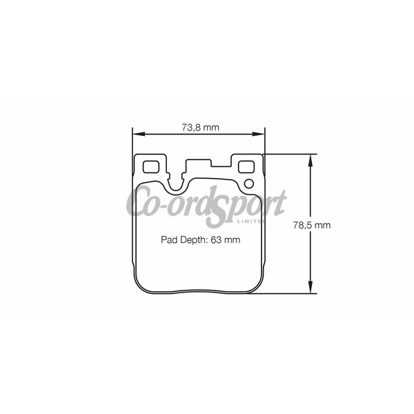 Pagid racing brake pads - RSL29 image