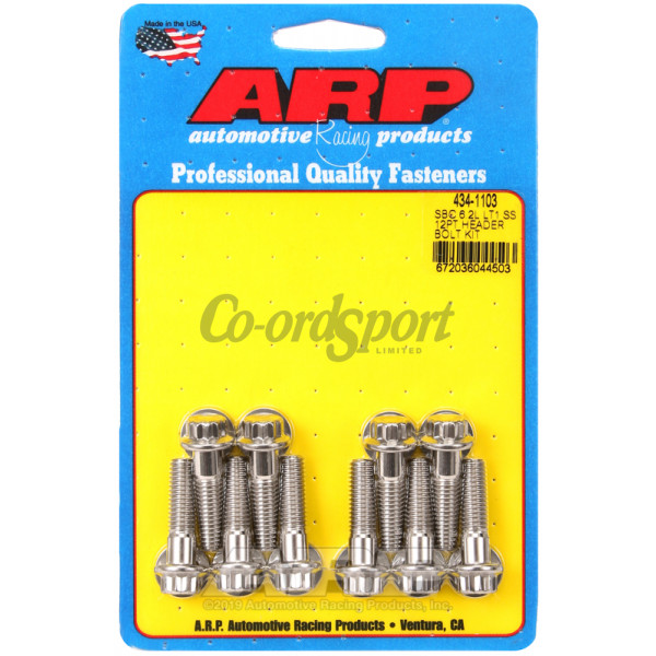 ARP SBC LT1 6.2L SS 12pt header bolt kit image