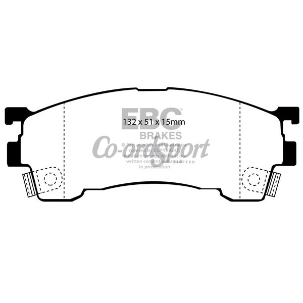 EBC Ultimax OEM Replacement Brake Pads image