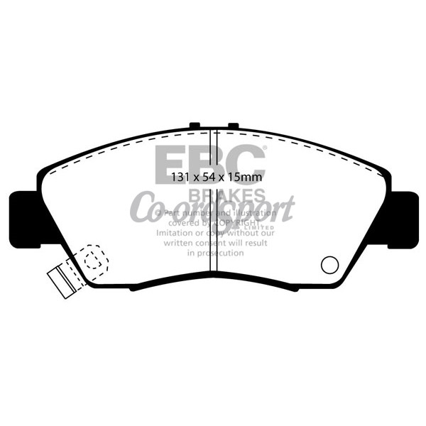 EBC Ultimax OEM Replacement Brake Pads image