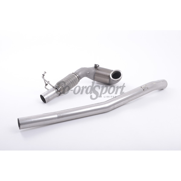 Milltek Cast Downpipe with Race Cat Audi TT Mk3 TTS 2.0TF image