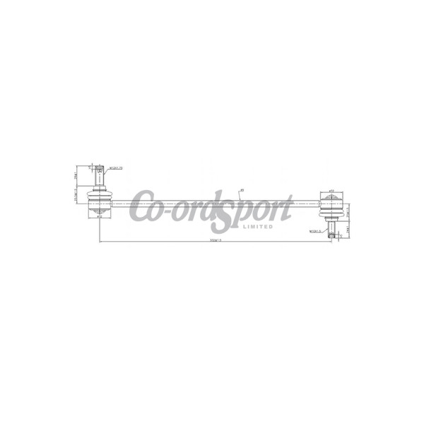 SuperPro  Volvo Fr Sway Bar Link image