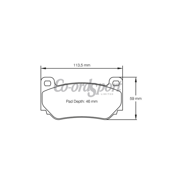 Pagid Racing Brake Pads - RSL1E image