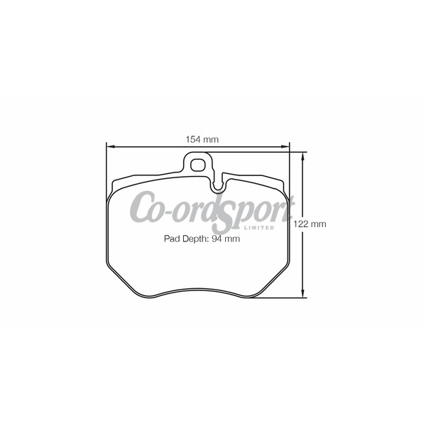 Pagid racing brake pads -RSC1 image