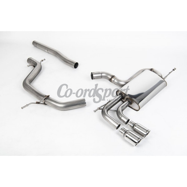 Milltek Cat-back Volkswagen Golf Mk5 GT 2.0 TDI 170PS DPF image