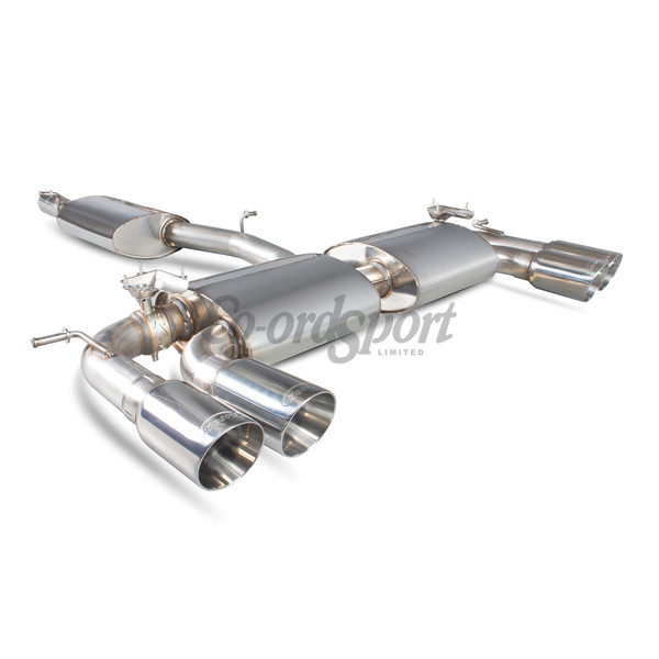 Scorpion Resonated cat-back system with electronic valves for Vol image