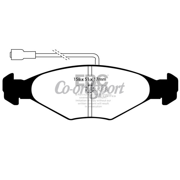 EBC Ultimax OEM Replacement Brake Pads image