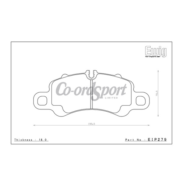 Endless Brake Pads N38SP Compound image