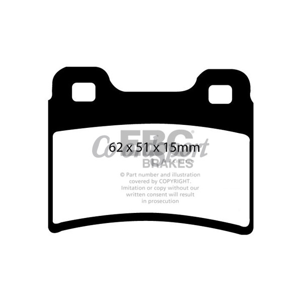 EBC Ultimax OEM Replacement Brake Pads image