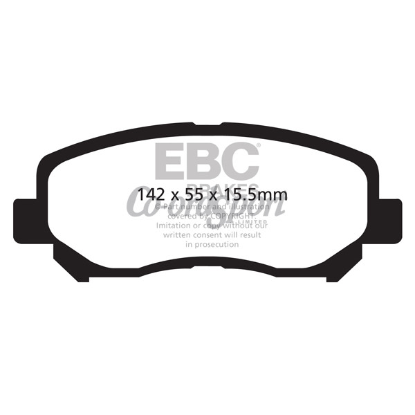 EBC Ultimax OEM Replacement Brake Pads image