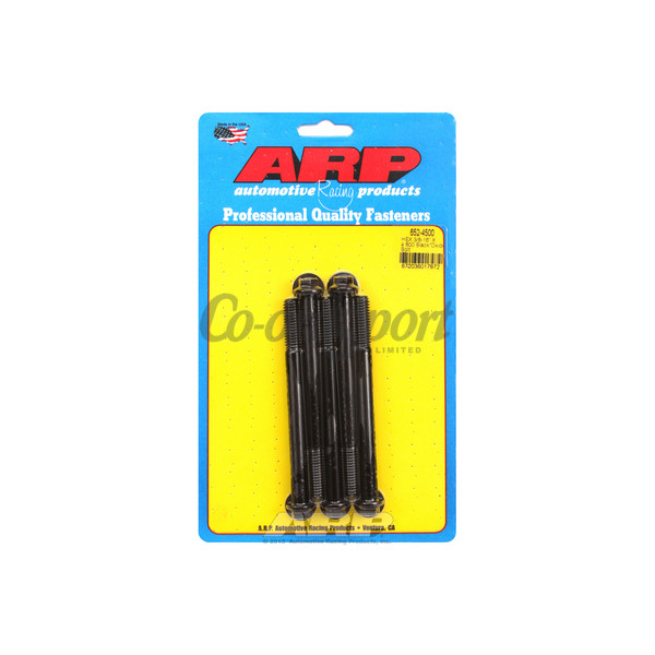 ARP 3/8-16 X 4.500 hex black oxide bolts image