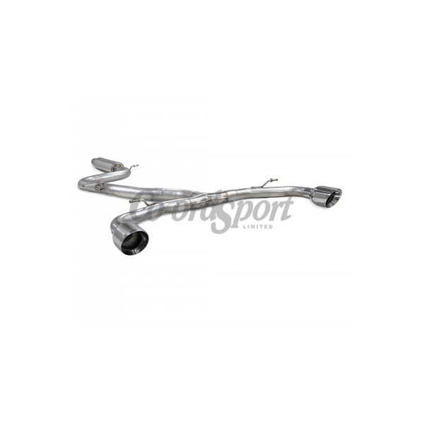Scorpion Resonated Predator GPF-back system Volkswagen Golf GTI C image