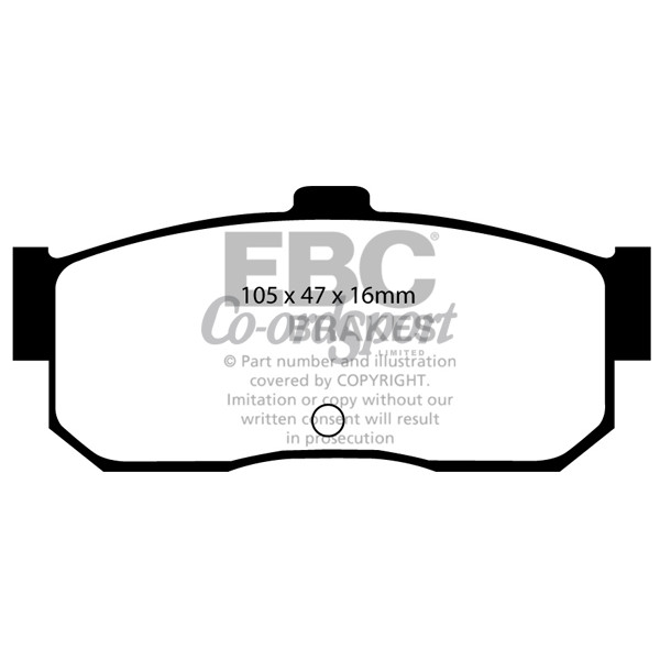 EBC Ultimax OEM Replacement Brake Pads image