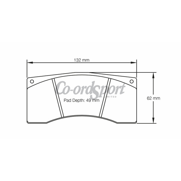 Pagid Racing Evo  Alcon Rally pads image