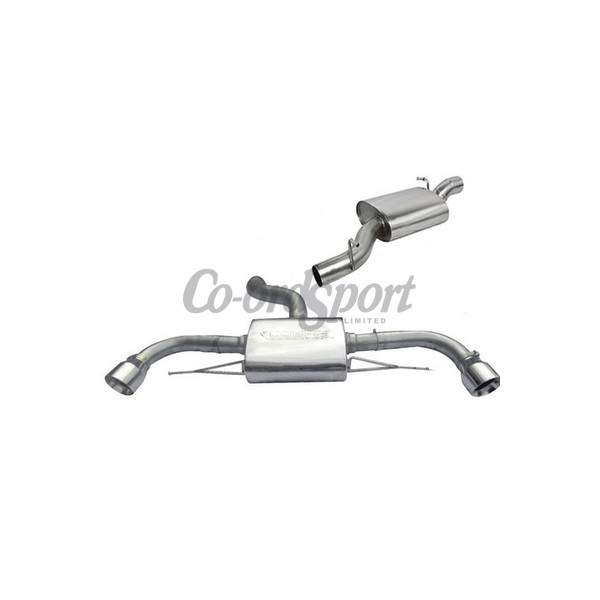 COBRA Audi TT 2.0 TFSI (Quattro) Dual Exit TailPipes (12-14) image