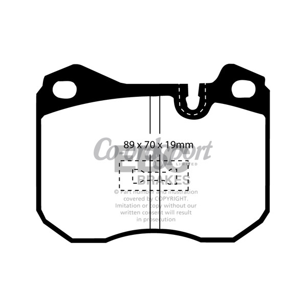 EBC Ultimax OEM Replacement Brake Pads image