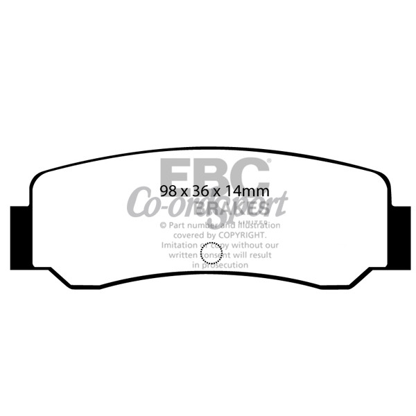 EBC Ultimax OEM Replacement Brake Pads image