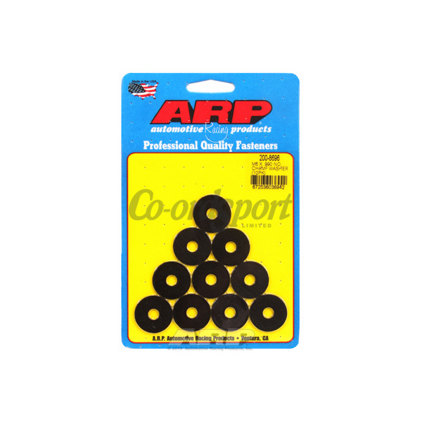 ARP M6 ID .990 OD black washers image