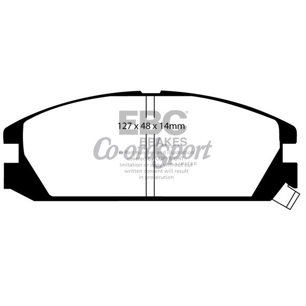 EBC Ultimax OEM Replacement Brake Pads image