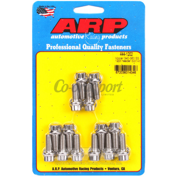 ARP Mopar 340-360 SS 12pt header bolt kit image