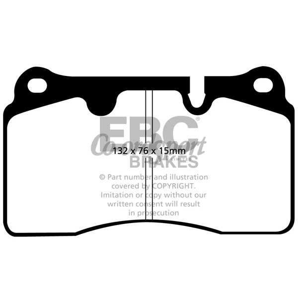 EBC Ultimax OEM Replacement Brake Pads image