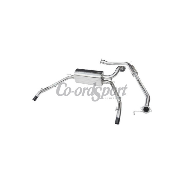 COBRA Honda Civic Type R FN2 (07 - 10) Cat Back (Resonated) image