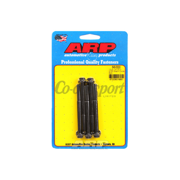 ARP 1/4-20 x 3.000 12pt black oxide bolts image