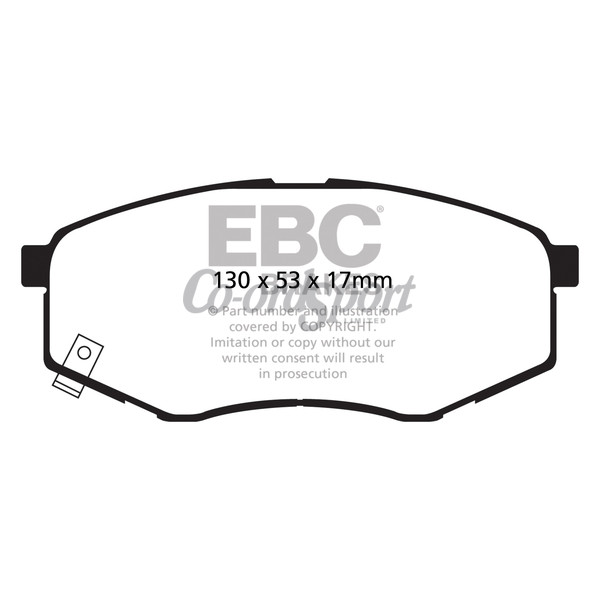 EBC Ultimax OEM Replacement Brake Pads image