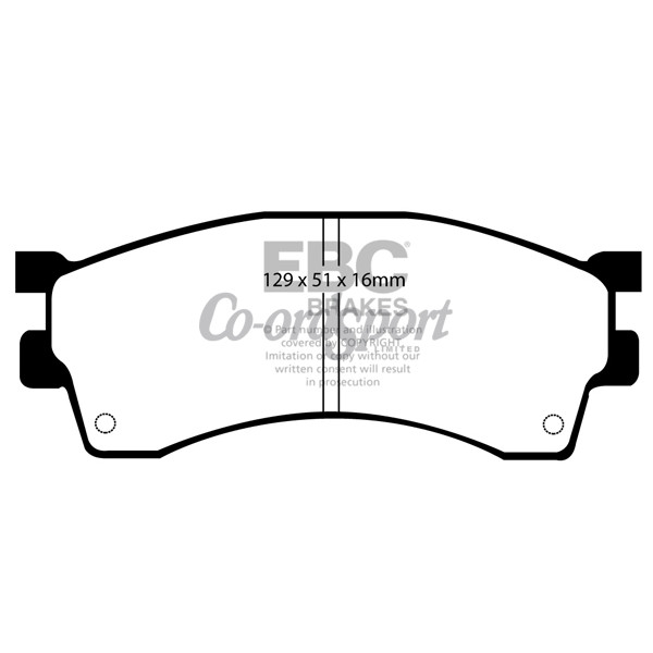 EBC Ultimax OEM Replacement Brake Pads image