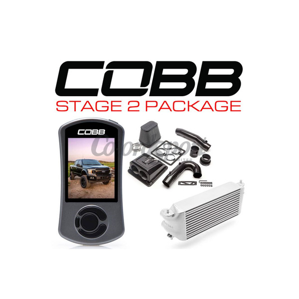 COBB  Ford Stage 2 Redline Carbon Fiber Power Package Silver (Fac image