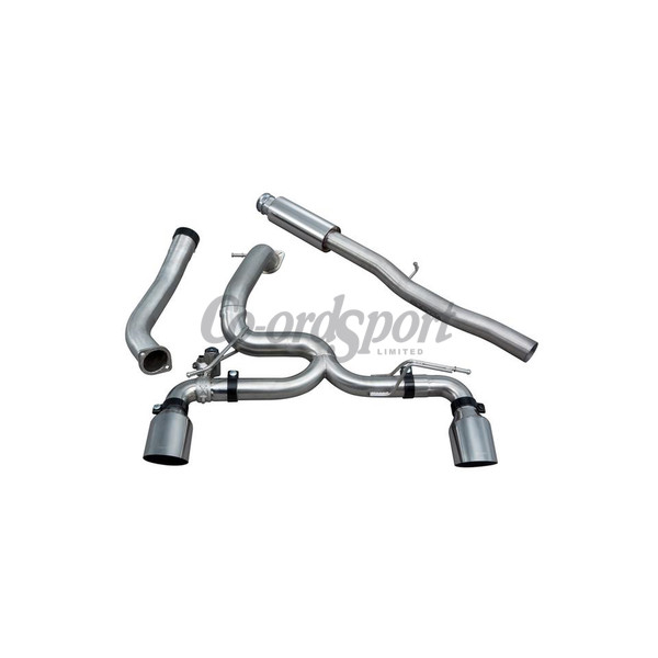 COBRA Ford Focus RS (Mk3) (15 - 18) Cat Back System (Venom) image
