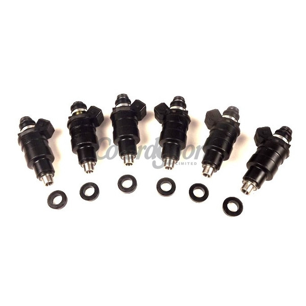 DW Set of 6 500cc Low Impedance Injectors RB26 Nissan GTR image