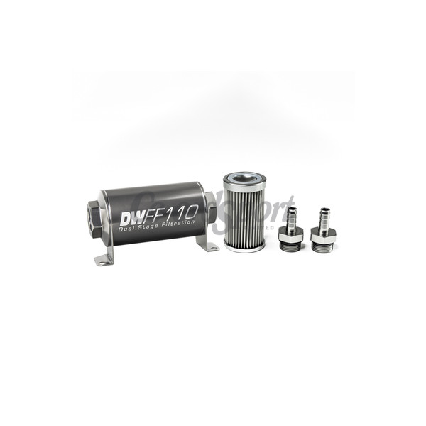 DW In-line fuel filter element and housing kit  stainless st image