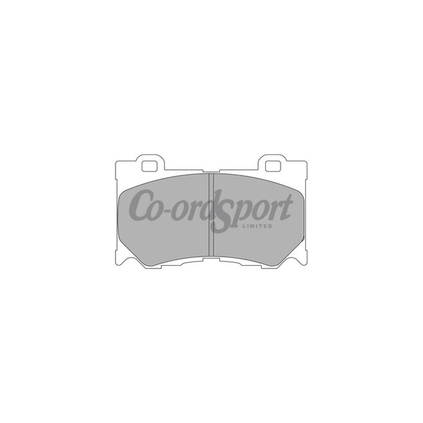 Ferodo Front Brake Pads- DS2500. Nissan image