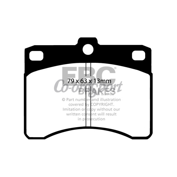 EBC Ultimax OEM Replacement Brake Pads image