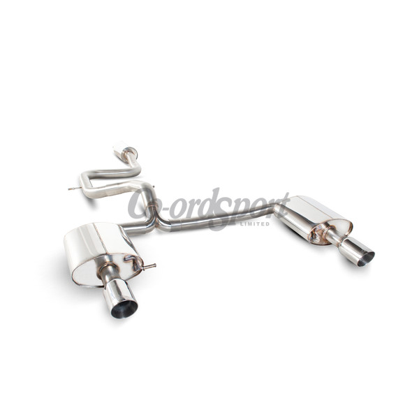 Scorpion Resonated cat-back system for Ford Mondeo 2.5 Turbo Hatc image