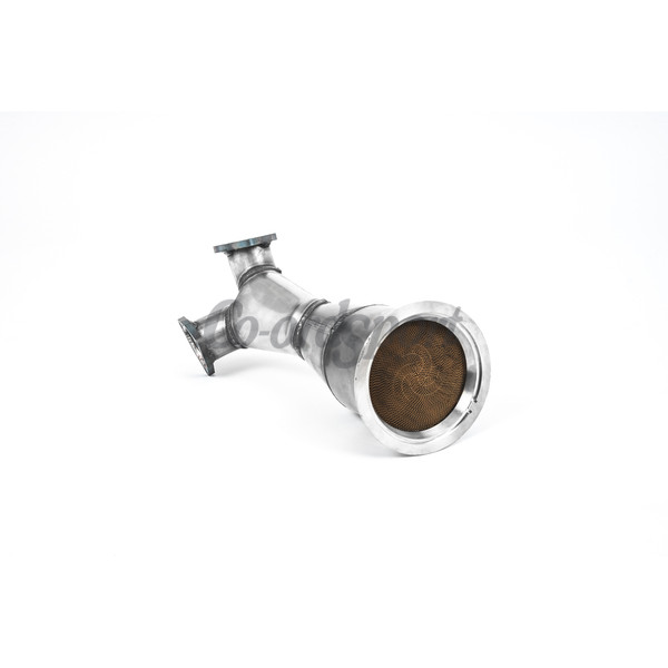 Milltek Large Bore Downpipe and Hi-Flow Sports Cat Audi SQ image