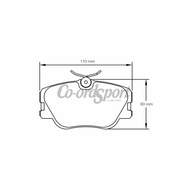 Pagid racing brake pads -RSH29E image