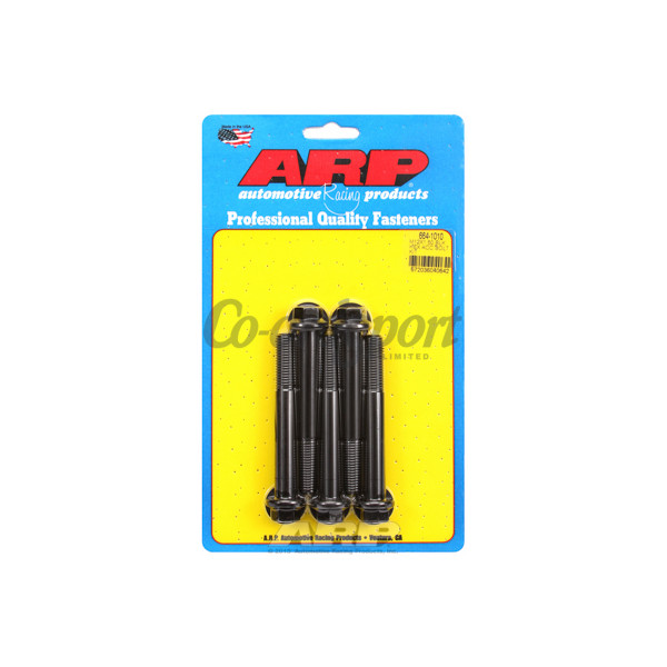 ARP M12 x 1.50 x 90 hex black oxide bolts image