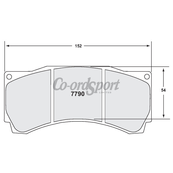 PFC TCR VAG (FRT) Brake Pads  (18mm not 25mm) image