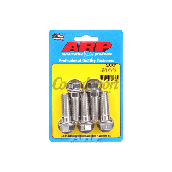 ARP 1/2-20 x 1.500 hex SS bolts image
