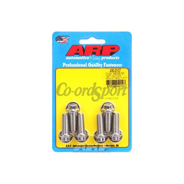 ARP Chevy 12pt motor mount bolt kit with energy suspension m image