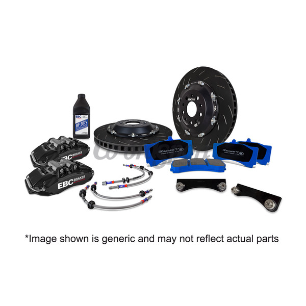 EBC BALANCED BRAKE KIT BBK035BLK-6104-SG2F380 36-FR image