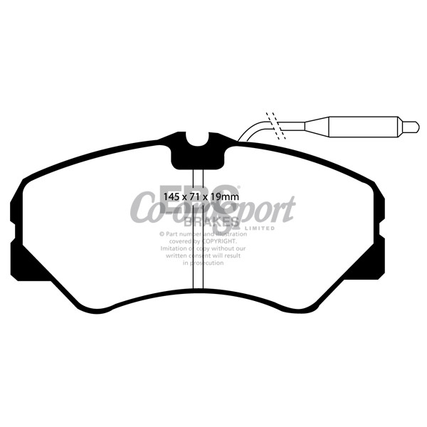 EBC Ultimax OEM Replacement Brake Pads image